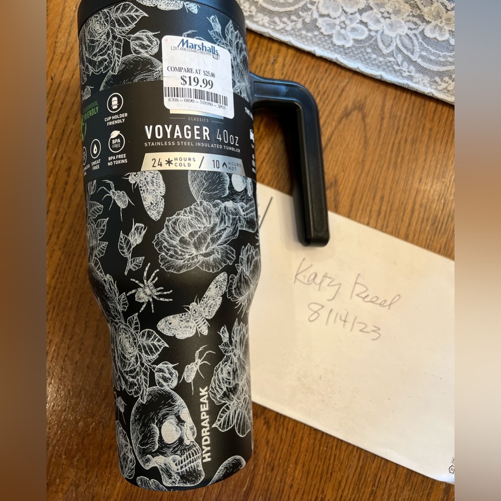 Hydrapeak voyager Halloween tumbler